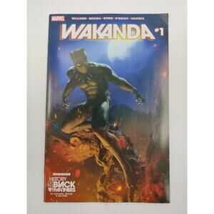 Marvel‎ Comics "Wakanda" Issue #1 Walmart Exclusive Variant (NM 9.4)